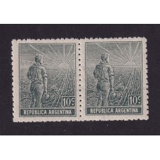 ARGENTINA 1911 GJ 332b ESTAMPILLAS NUEVAS MINT CON Y SIN FILIGRANA U$ 15